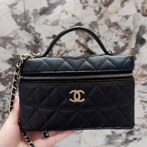 Brand New 2025 Chanel 25C Mini Handle Caviar